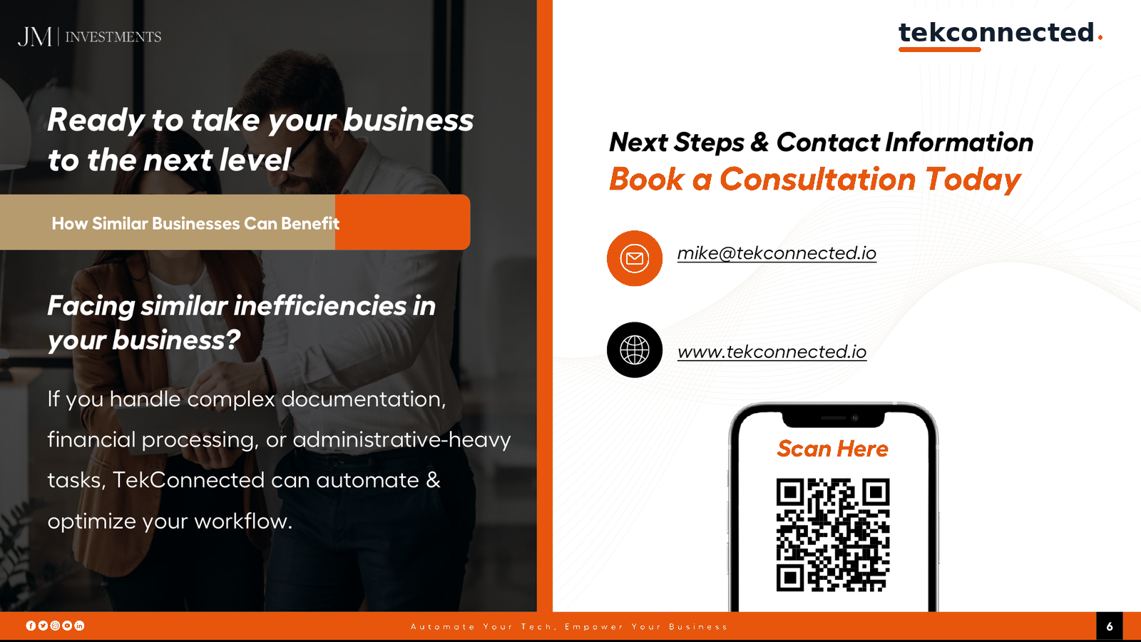 JMI Investments, slide 6